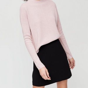 Babaton Aritzia Black Modern A-Line Skirt